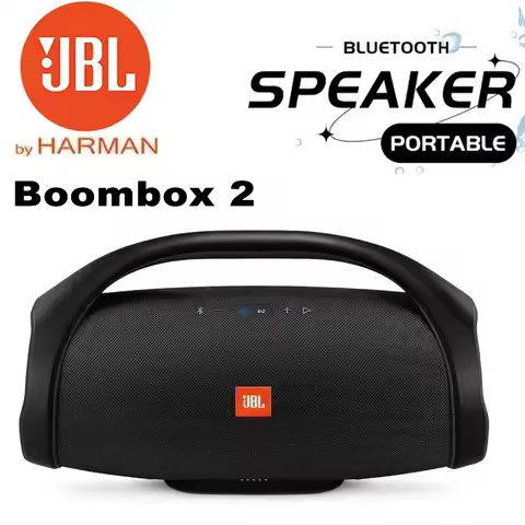 JBL Boombox 2 Portable Wireless Bluetooth Speaker Boombox Waterproof Loudspeaker Dynamics Music Subw