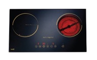 ORIGINAL VEES HL-400K (PREMIUM)Electric Hob DUAL Zone(CERAMIC+INDUCTION)Vitroceramic Hob
