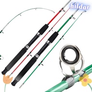 HILDAR Fishing Rod, 107g Lure Weight 1.0m Length Spinning Rod, 2025 Carbon 2 Sections Travel Fishing