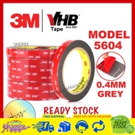 3M VHB Thin Double Sided Tape 5604 Strong Indoor Outdoor Heat Resistant UV Exterior Mounting Sticker Tape Primer Track