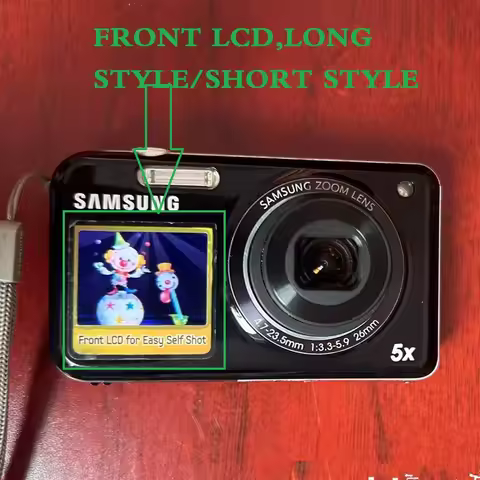 Gcell- Front LCD For Samsung PL120 PL100 PL150 PL170 DV100 DV150 DV300 Camera Display Screen Camera 