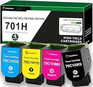 Compatible Toner Cartridge Replacement for Lexmark 701H CS310dn CS410dn CS310n CS310 CS510de CS410n
