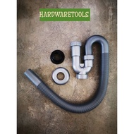 PVC P Trap 1 1/4 / Hose Drain / Flexible P Trap / Flexible Hose