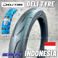 2025 DELI TIRE SLASH BUNGA BATTLAX TUBELESS TYRE HIGH GRIP SOFT COMPOUND/ 17 Inch 70/80 70/90 80/90 
