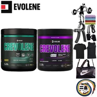 CREVOLENE 300gram Creatine Monohydrate Evolene & PREVO 25 sachets Pre workout EVOLENE Fitness Supple