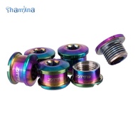 [Shamjina] Crankset Bolts Chainring Bolts & Nuts Disc Brake Rotor Bolts Fasteners