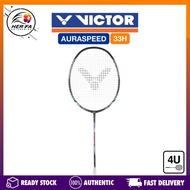 VICTOR Auraspeed 33H 4UG6 Badminton Racket FREECORE Max Tension 31lbs ARS-33H