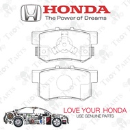 Original Honda Rear Brake Pad 43022-S9A-010 for Honda CRV CR-V S9A SWA TOA T0A