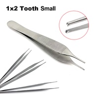 Dental Tissue Tweezer Extraction Forcep 1*2 Tweezer Home Organization Forceps Dressing Forceps Denta