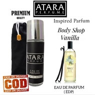 ATARA Parfum Wanita THE BODY SHOP VANILLA Minyak Wangi Wanita Awet Parfum Wanita Tahan Lama 24 Jam O