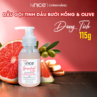 Dầu Gội Tinh Dầu Bưởi Hồng Và Olive hiNICE Grapefruit & Olive Shampoo Hỗ Trợ Giảm Mụn Da Đầu