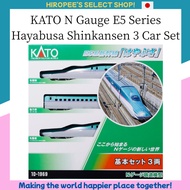 KATO N Gauge E5 Series Shinkansen "Hayabusa" Basic Set 3 Cars 10-1969 Model Train Electric Train
