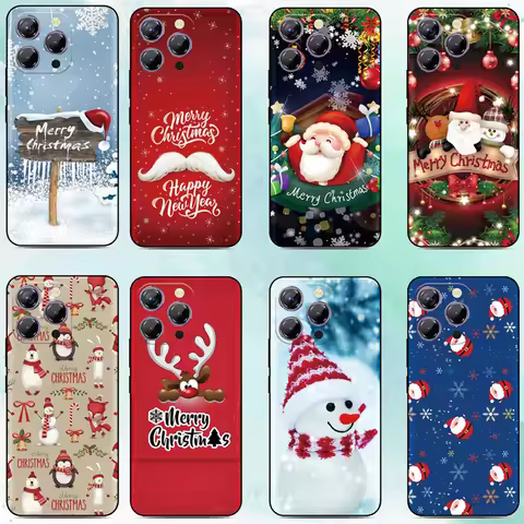 Merry Christmas Phone Case For Cubot Max 5 3 A10 A20 A40 P90 P80 P30 P50 X70 X50 X30 X19 C30 Note 50
