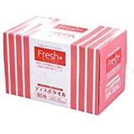 FRESH PLUS 一次性毛巾 水刺無紡布 加厚乾式 80枚入