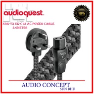 AudioQuest NRG-Y3 UK-C13 Ac Power Cable -2.0M