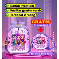 HUNTRIX KPOP DEMON HUNTER School Backpack PREMIUM Quality KPOP DEMON HUNTER Kindergarten Backpack