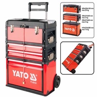 Yato YT-09101 – Tool Box Cart consists of 3 parts modular pack out roller trolley