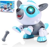 mainan anak robot anjing DZQ kontrol perintah suara pintar lucu | robot pintar | smart robot anjing