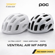 POC Ventral Air Mips - Hydrogen White Matt, Hydrogen white/Black Matt Wide Fit Cycling Helmet Bicycl