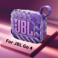 Suitable for JBL GO4 Bluetooth speaker soft silicone case TPU transparent speaker cover