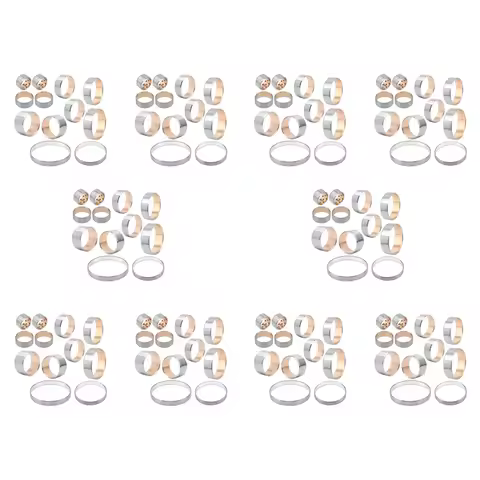 10Set New ZF6HP26 ZF6HP28 6R80 Auto Gearbox Transmission Bushing Repair Kit 12PCS For BMW Jaguar Lan