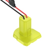 Power Wheels Adapter for Ryobi 18V Battery with Fuse Switch DIY Battery Adapter Connector for Ryobi 