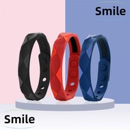 SMILE Negative Ions Wristband  Adjustable Soft Red Up Far Infrared Bracelet