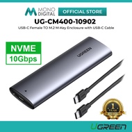 UGREEN CM400 USB-C Female To M.2 Nvme (10GBPS) / M.2 SATA Ngff (5GBPS) / M.2 SATA/Nvme (10GBPS) Ssd 