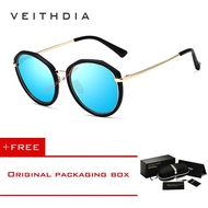 Kính Râm Nữ Gọng Acetate VEITHDIA Kính Phân Cực 3050