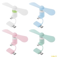 lidu11 Micro USB Mini Fan Cooler for HTC Type-C USB -C for Smart  Cooling Fan