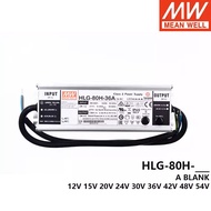MEAN WELL HLG-80H LED switching power supply HLG-80H-12A/36A/24B/36B 80W Constant Voltage + Constant