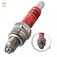 MOTORLAND~1PC Plug A7TC Electrode For GY6 50cc -150cc ATV Motorcycle Red+Silver NEW