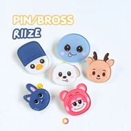 RIIZE BRIIZE Brooch Pin - KPOP Brooch Pin - KPOP Merch - RIIZE Merch - Unofficial Merch Fanmade Merc