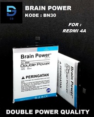 BN 30 Baterai Batre Battery Xiaomi Redmi 4A BN30 Double Power Garansi
