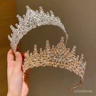 Taiwan Shipping Crown Headdress Wedding Dress Korean Princess Eighteen-Year-Old Hair Accessories Bir