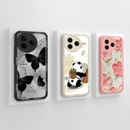 Phone Cases For Xiaomi Redmi K80 K80Pro Case Fashion Butterfly Protective Silicone Casing For Redmi 