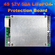 4S 12V 50A BMS LiFePO4 Lithium Battery Protection Board Lithium Battery Enhance PCB Protection Board