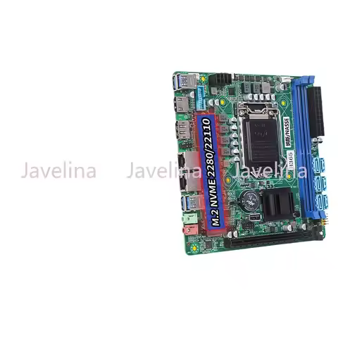 B365 Nas Black Synology fnOS Feiniu ITX Motherboard Industrial Control Computer Soft Routing Nas Sto