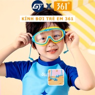 Genuine 361 baby swimming goggles, children's swimming goggles WITH wide-angle waterproof anti-slip 