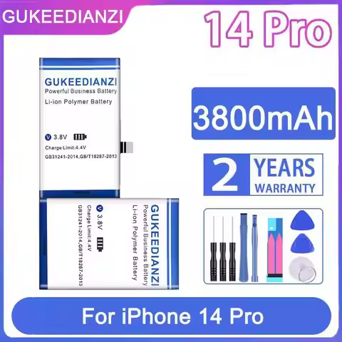 For Apple Iphone 14 Pro Mobile Phone Battery Reliable Power 3800Mah