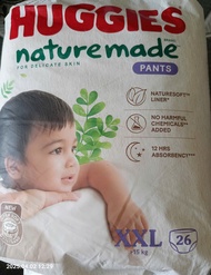 Tã/Bỉm quần Huggies Nature Made Ngày - Đêm Size XL/ XXL