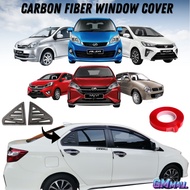 TRIANGLE WINDOW COVER PERODUA MYVI AXIA BEZZA ALZA VIVA KANCIL Cover Cermin Tingkap Belakang Kereta