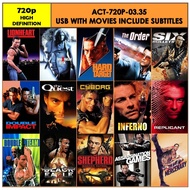 Usb With Movies for Action Include Subtitles ACT-0335