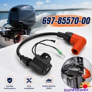 MESIN Ignition Coil Assy Yamaha Outboard 6H2-85570-00 697-85570-00 6R3-85570-00 Ignition Coil Outboa