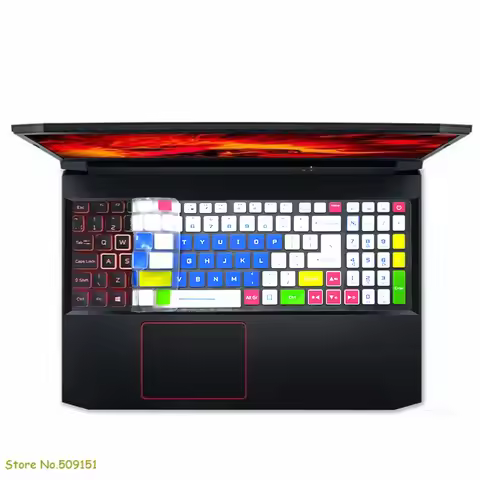 For Acer Nitro 7 AN715-51 AN715-51G AN 715-51 AN715 Series 56YW 17 17.3 inch Silicone Laptop Keyboar