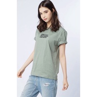 Behati Dusty Green Women's T-Shirt Jeans Logo 12794L4DE