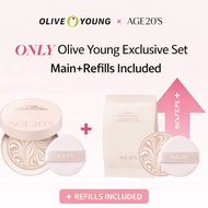 [AGE20’S] Glow Fit Tone-Up Sun Pact 12.5g SPF Cushion Sunscreen Pink Tone-Up Moist Glow UV Protectio