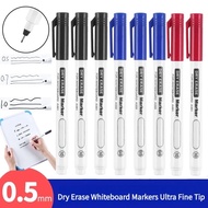 0.5mm/0.7mm/1.0mm/Erasable Whiteboard Pen/ Large Capacity Color Dry Wipe Pen/ 3-Color Quick Drying W