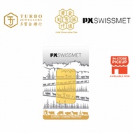 TURBO [20GM] La Poya Px Swissmet Minted Bar Gold Bar 9999Gold