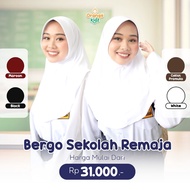Instant School Veil for Middle School Teenagers Tudung Budak Perempuan Tudung Sarung Budak